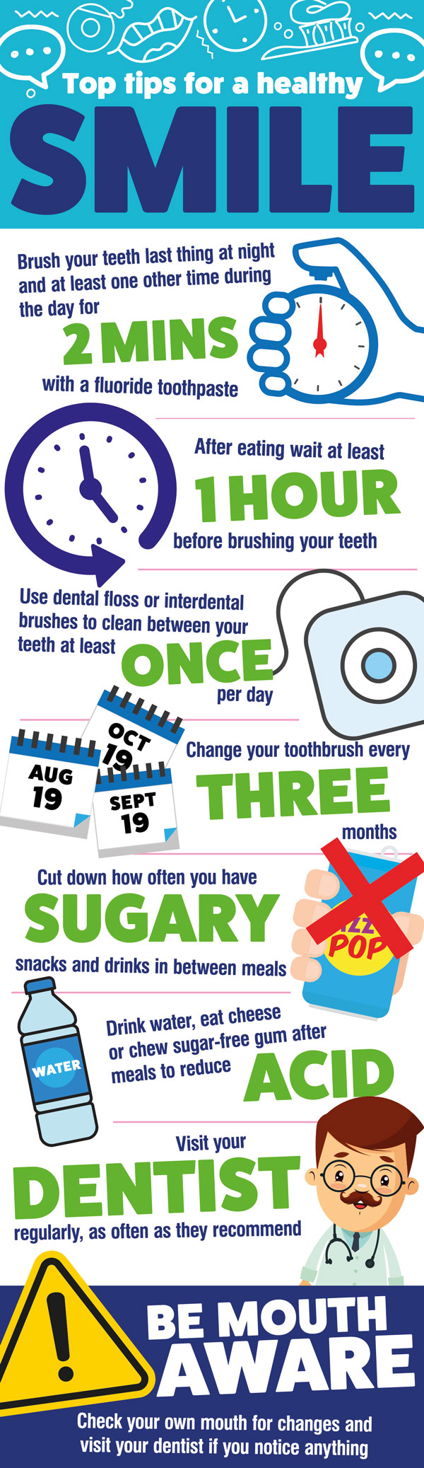 Top tips for a healthy smile